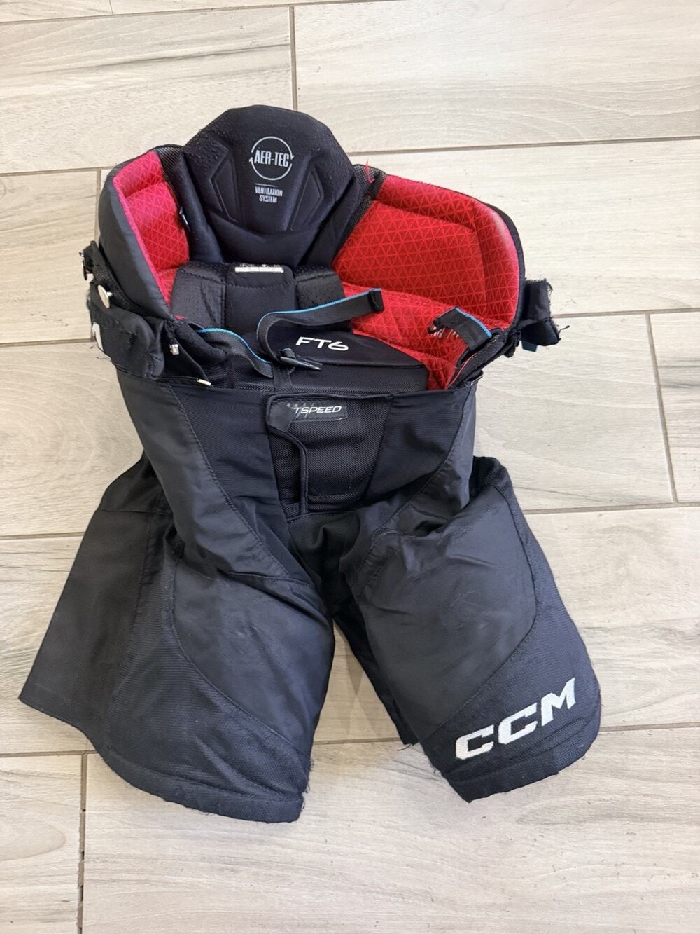 CCM [ JUNIOR LARGE ] Ice Hockey Player Pants Breezers Used